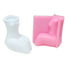 Moule créatif en Silicone pour pots de fleurs, Vases, ciments en