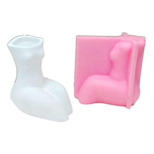 Moule créatif en Silicone pour pots de fleurs, Vases, ciments en