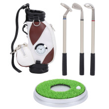 Desktop-Golfstift-Set, 3 Kugelschreiber und