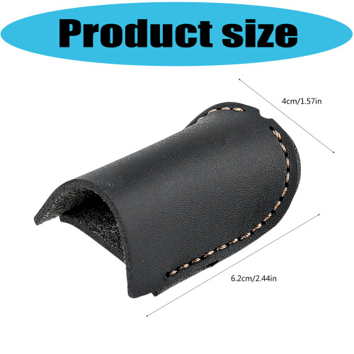 Light Archeries Finger Tab Leather Cover Hand Protector Guard 2