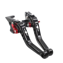 Brake Clutch Levers for 200 NS200 RS200 NS 200 RS CNC Short Levers Black Red