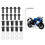 10 stücke Motorrad Windschutzscheibe Schrauben 11