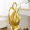 Goldener Serviettenhalter, eleganter moderner 12
