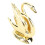 Goldener Serviettenhalter, eleganter moderner 7