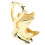Goldener Serviettenhalter, eleganter moderner 5