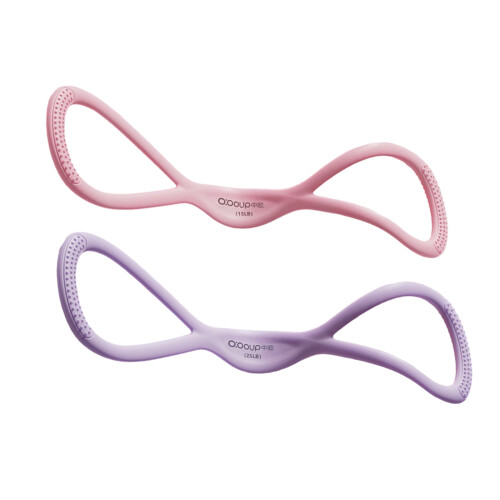 2pcs Ergonomic Figure 8Shape Exercise Bands Promotes Muscle-01