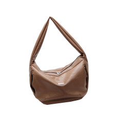 Sac à bandoulière élégant, grande capacité, sacoche pour-Kaki