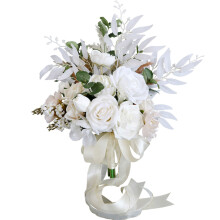 Wedding Bouquets with Ribbon for Bridal, Bridesmaids,