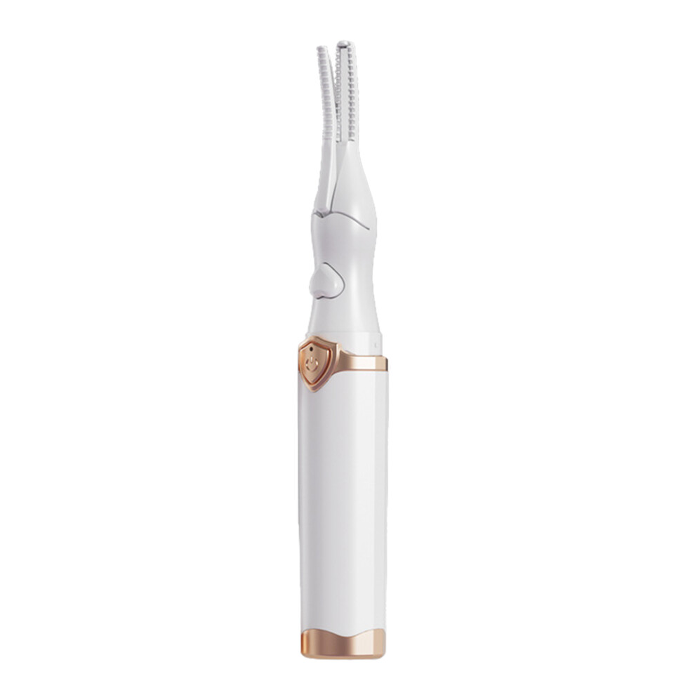 White Quick Curling Electric Eyelash Curler Heat-Moonlight