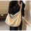 Modern Casual Dumpling Shoulder Bag With Easy Access-Green 7