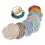 Tapis de vaisselle isolant en corde de coton, pratique,-Bleu 3