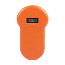 Kompakter und tragbarer ISO11784_85-kompatibler Scanner zur Tieridentifizierung, wiederaufladbarer 134,2-kHz-Leser mit LCD-Display, fortschrittliche