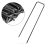 U-Shaped Multi-Purpose Securing Pegs, Durable Steel Stakes For Garden Projects 2