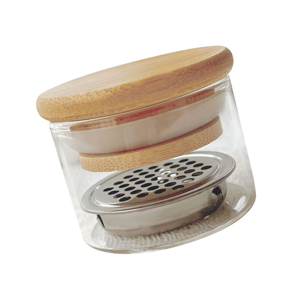 Nail Brush Glitters Cleaning Cup With Cover Clear Acrylic