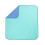 Polyester Incontinence Bed Mats Super Absorbent Leakproof-45 60 6