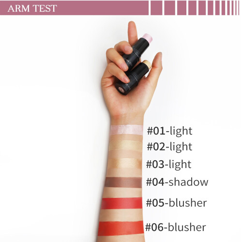 3Pcs MultiUse Cream Contouring Stick Highlighter For Face-6 1