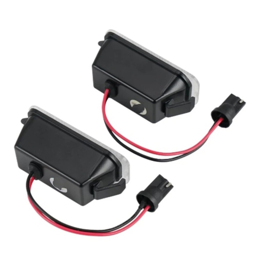 2Pcs Waterproof Led License Plate For Ford Fiesta Focus Kuga Mondeo Galaxy Ecosport Light 9323874408491
