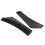 2 stücke Glänzend Schwarz Stoßstange Lip Diffusor 7