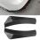 2 stücke Glänzend Schwarz Stoßstange Lip Diffusor 9