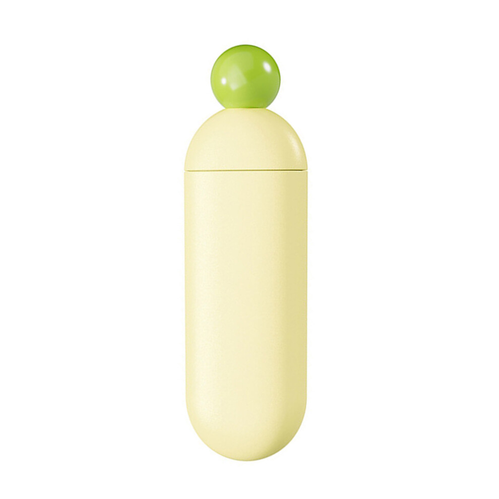 Yellow Travel Friendly Medicine Box Hygienic Abs Pills