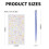 4 Sheets 5D Flower Nail Stickers Nails Decorations Flower Nails 3