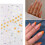 4 Sheets 5D Flower Nail Stickers Nails Decorations Flower Nails 2