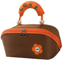 Multipurpose Travel Toiletry Organizer Practical-Coffee color