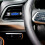 Car Dashboard Clock with Temperature Gauge and Blue Backlight for Air Vent 4