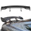 Heckspoiler-Kit im Carbonfaser-Stil mit 9
