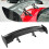 Heckspoiler-Kit im Carbonfaser-Stil mit 10