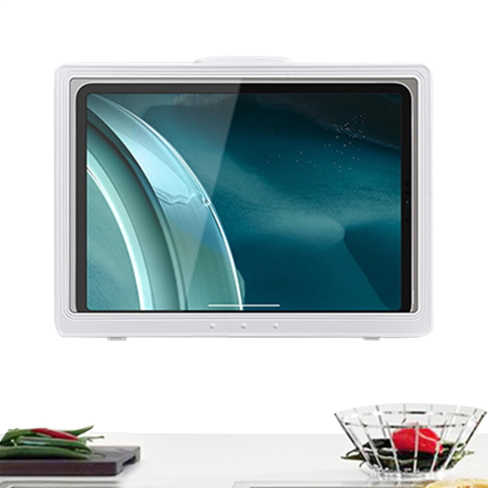 Wall Mount Shower Tablet Holder Waterproof Adhesive Cradle, 180Degree Rotating Stand, Antifog Screen, Touchsensitive Case 9105992790968