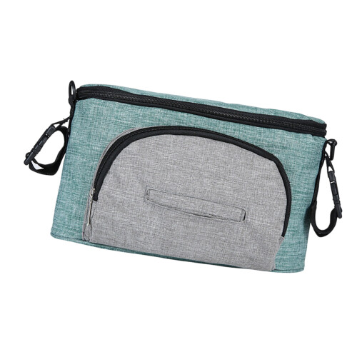 Universal Stroller Organizer with Cup Holder and Phone-Green