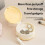 Double Compartment Makeup Sponge Case Compactly Travel-Yellow 2