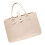 Modern Felt Bag Roomy Interior Foldable Storage Bags-Khaki 1