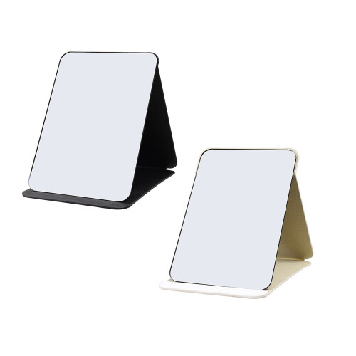 Foldable Makeup Mirror Cosmetic Mirror-Medium size White 1