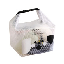 Beach Bag Outdoor Toiletry Bag Handbag Waterproof-White large