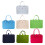 Modern Felt Bag Roomy Interior Foldable Storage Bags-Khaki 2