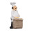 Harz Chef Statue Restaurant Esstisch Decor 13