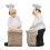 Harz Chef Statue Restaurant Esstisch Decor 9