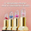 4pcs Jelly Flower Color Changing Lipstick Moisturizing Long 5