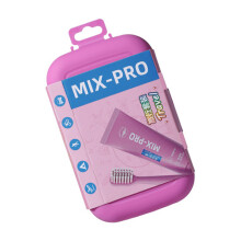 Hygienic Portable Toothbrush Toothpaste Combo For-Pink