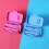 Hygienic Portable Toothbrush Toothpaste Combo For-Pink 5