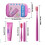 Hygienic Portable Toothbrush Toothpaste Combo For-Pink 4