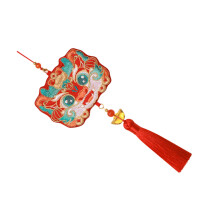 Lege zakje tas Chinese draak jaar schattig zakje geborduurd