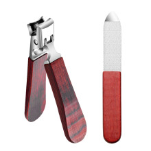 Innovatieve nagelknipper Duurzame-rood houten handvat