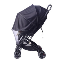 Pushchair Canopy UPF50+ Privacy Net Cover for Car Seats, Stroller Canopy With TwoWay Zipper for Walks & Park Trips