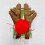 Κιτ μάσκας οροφής Rudolph Reindeer, ανθεκτικό στη φθορά ύφασμα για διακόσμηση κεράτων 4