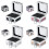 Compact Nail Drill Bit Organizer Metal Manicure-Silver 4