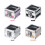 Compact Nail Drill Bit Organizer Metal Manicure-Silver 7