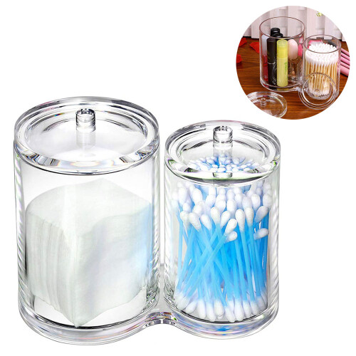Organizer-Set, transparentes Acryl mit beschwerten Deckeln